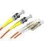Jarretière fibre LC-ST MM duplex OM2 (1m) Opton